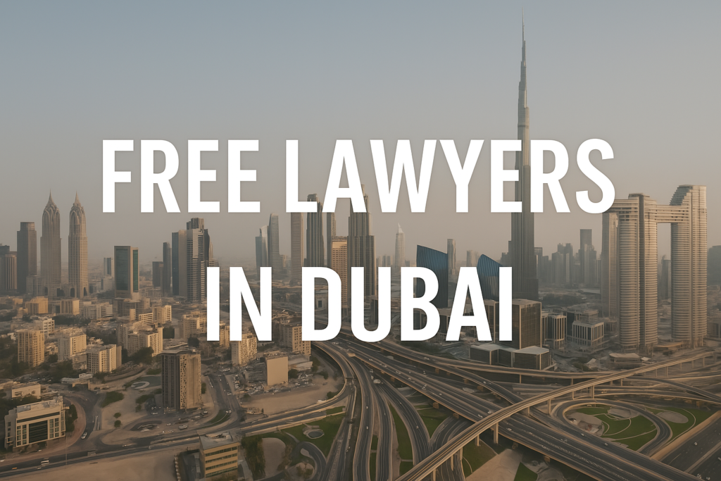 Free Lawyers in Dubai